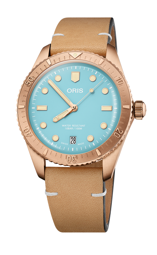 Oris Divers Sixty‑Five 'Cotton Candy' Automatic Watch 01 733 7771 3155-07 5 19 04BR