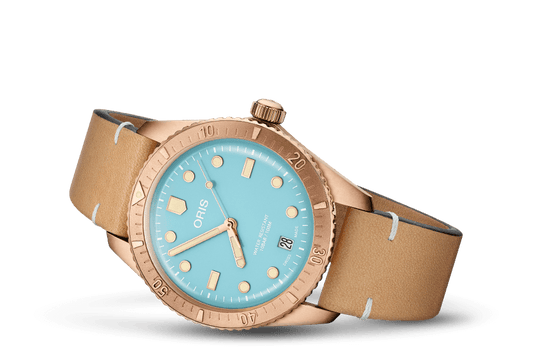 Oris Divers Sixty‑Five 'Cotton Candy' Automatic Watch 01 733 7771 3155-07 5 19 04BR