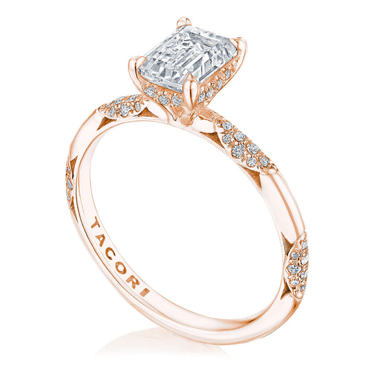 Tacori Emerald Solitaire Engagement Ring HT2582EC7x5