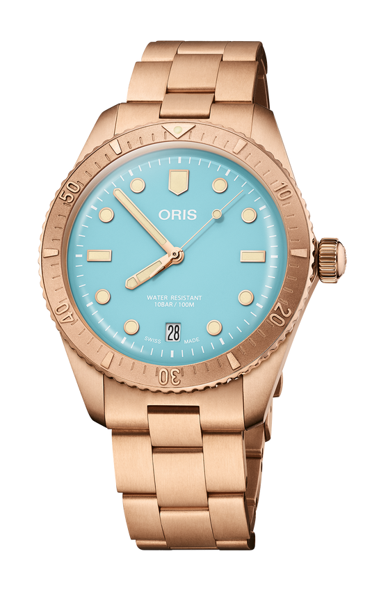 Oris Divers Sixty‑Five 'Cotton Candy' Automatic Watch 01 733 7771 3155-07 8 19 15