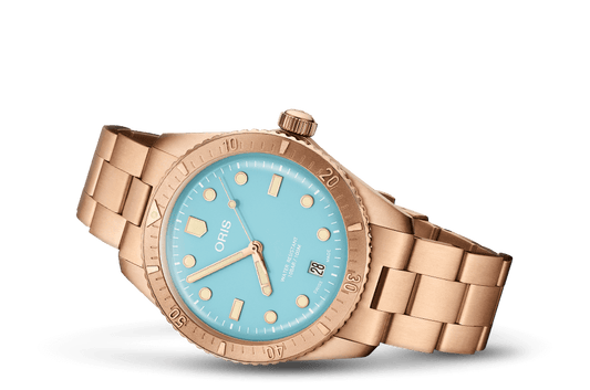 Oris Divers Sixty‑Five 'Cotton Candy' Automatic Watch 01 733 7771 3155-07 8 19 15
