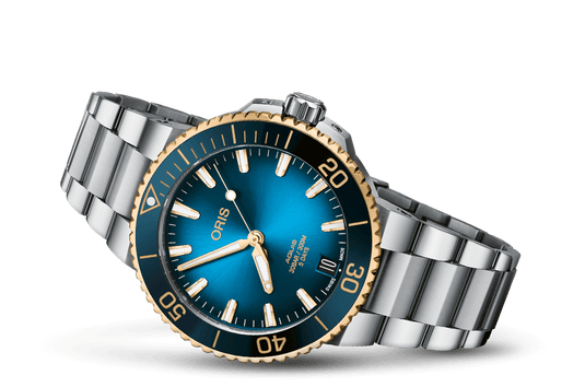Oris Aquis Date Calibre 400 Automatic Watch 01 400 7769 6355-07 8 22 09PEB