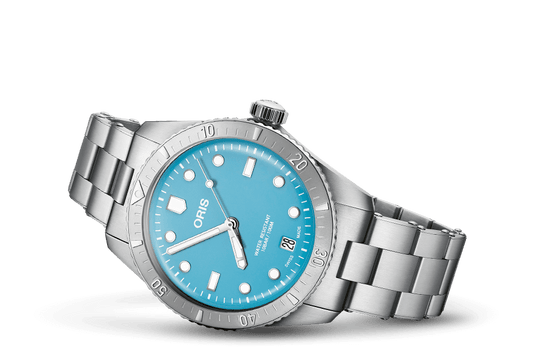 Oris Divers Sixty‑Five 'Cotton Candy' Automatic Watch 01 733 7771 4055-07 8 19 18