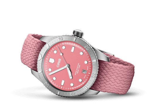 Oris Divers Sixty‑Five 'Cotton Candy' Automatic Watch 01 733 7771 4058-07 3 19 04S