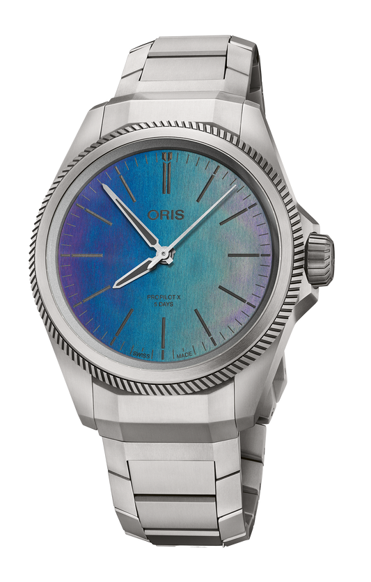 Oris ProPilot X Calibre 400 Laser Automatic Watch 01 400 7778 7150-07 7 20 01TLC