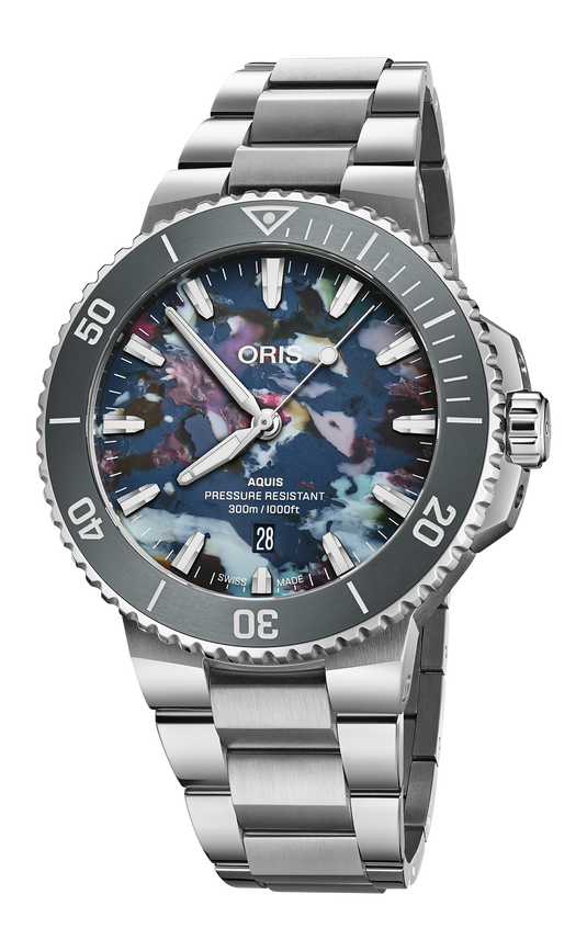 Oris Aquis Date Upcycle Automatic Watch 01 733 7789 4150-07 8 23 04PEB