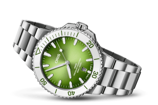 Oris Aquis Date Taste of Summer Automatic Watch 01 733 7787 4137-07 8 22 04PEB