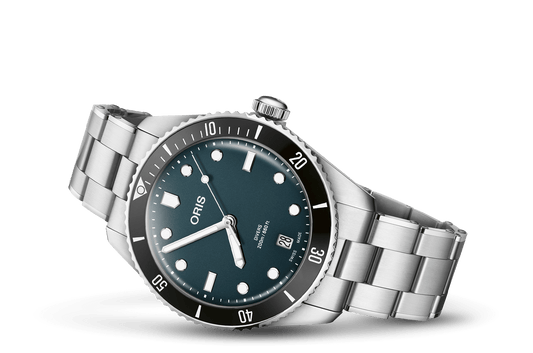 Oris Divers Date Automatic Watch 01 733 7795 4055-Set