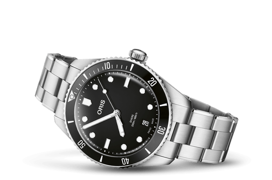 Oris Divers Date Automatic Watch 01 733 7795 4054-Set