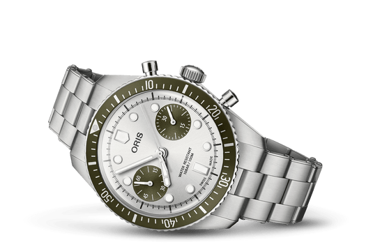 Oris Divers Sixty‑Five Chronograph Automatic Watch 01 771 7791 4051-07 8 20 18