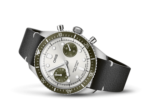 Oris Divers Sixty‑Five Chronograph Automatic Watch 01 771 7791 4051-07 6 20 01