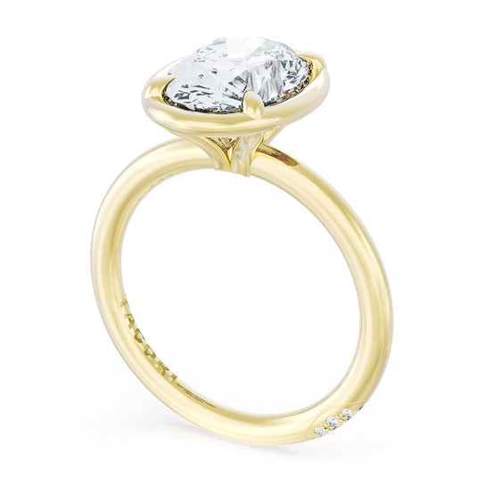 Tacori Oval Solitaire Engagement Ring 40417OV125X9