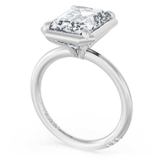 Tacori Emerald Solitaire Engagement Ring 40417EC11X8
