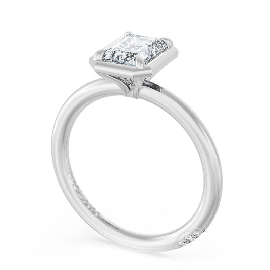 Tacori Emerald Solitaire Engagement Ring 40417EC11X8