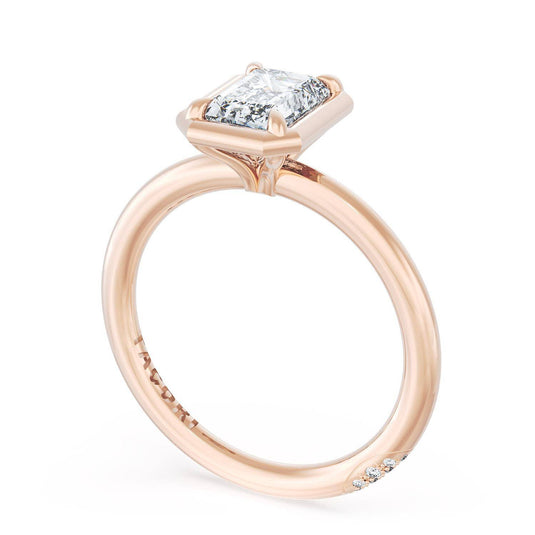 Tacori Emerald Solitaire Engagement Ring 40417EC11X8