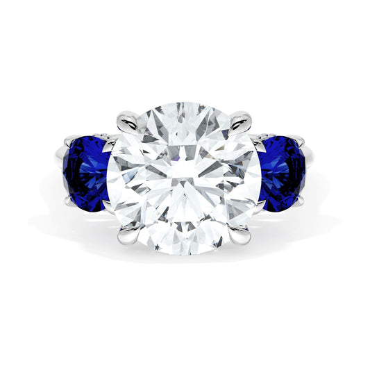 round-3-stone-engagement-ring-in-blue-sapphire-41027RDBS