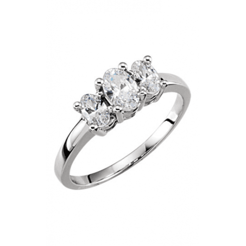 Stuller Three Stones Engagement Ring 120240