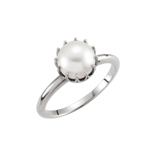 Stuller Pearl Ring 6467
