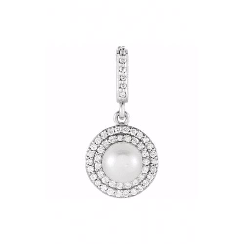Stuller Pearl Necklace 85909