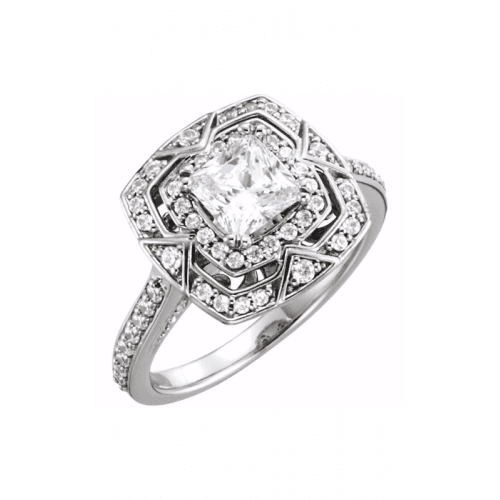 Stuller Halo Engagement Ring 122482
