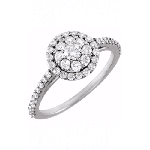 Stuller Halo Engagement Ring 122023