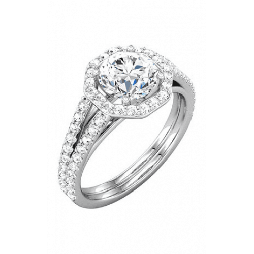 Stuller Halo Engagement Ring 121881