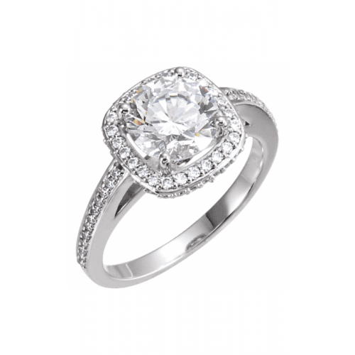 Stuller Halo Engagement Ring 121619
