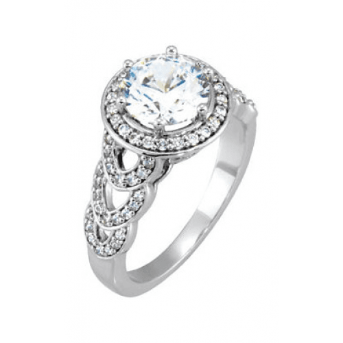 Stuller Halo Engagement Ring 121674