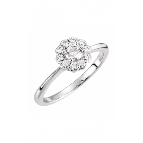 Stuller Halo Engagement Ring 121703