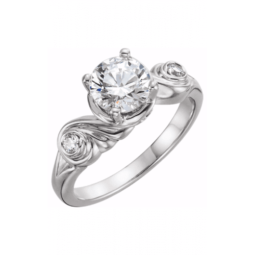 Stuller Three Stones Engagement Ring 122518