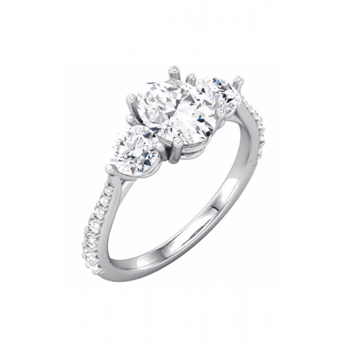 Stuller Three Stones Engagement Ring 68875
