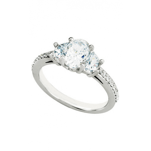 Stuller Three Stones Engagement Ring 68082
