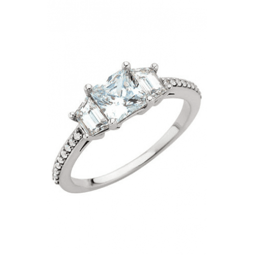 Stuller Three Stones Engagement Ring 67784