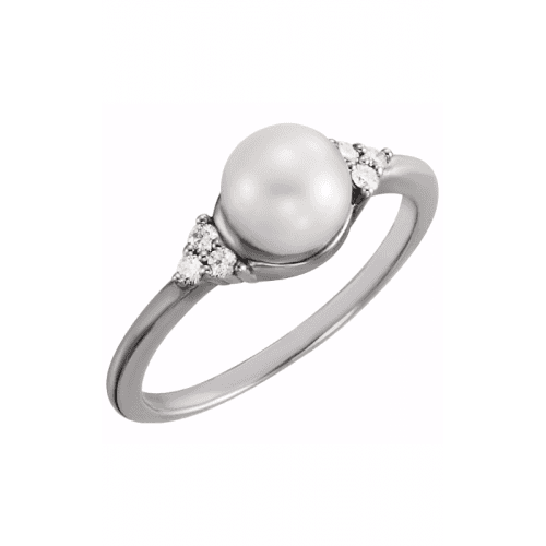 Stuller Pearl Ring 67462