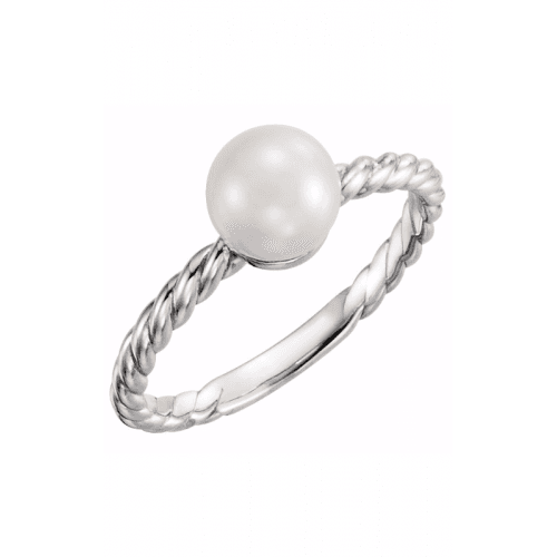 Stuller Pearl Ring 6468