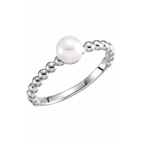 Stuller Pearl Ring 6469
