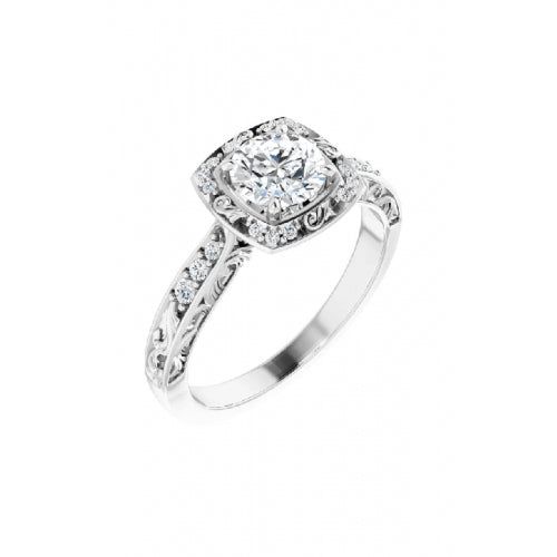 Stuller Halo Engagement Ring 121981