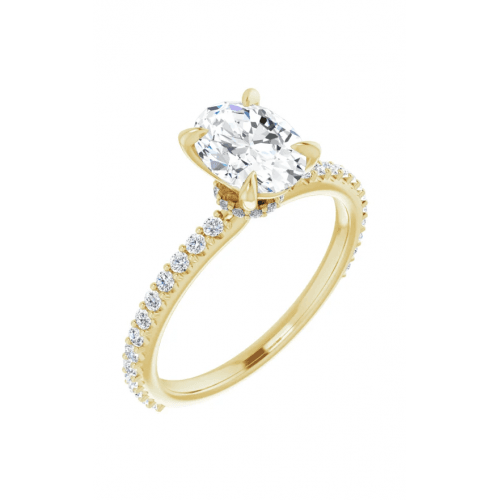 Stuller Accented Engagement Ring 123305