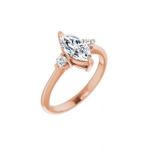 Stuller Three Stones Engagement Ring 124088