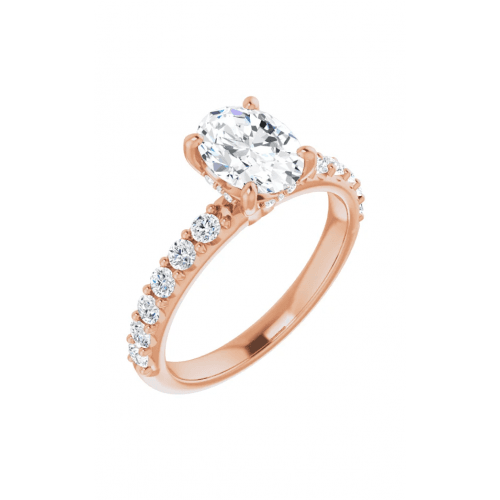 Stuller Accented Engagement Ring 123648