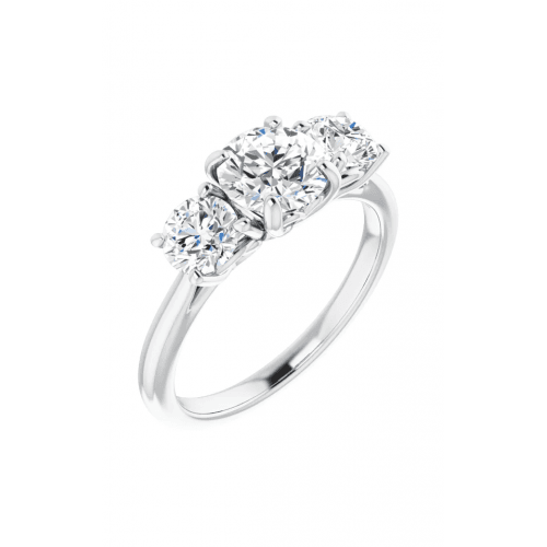 Stuller Three Stones Engagement Ring 123689