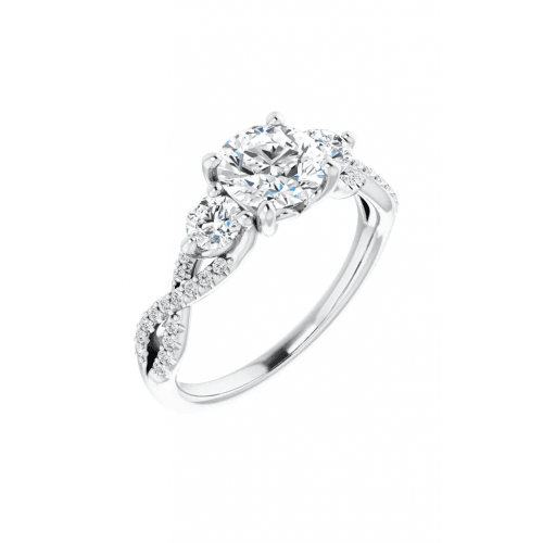 Stuller Accented Engagement Ring 123699