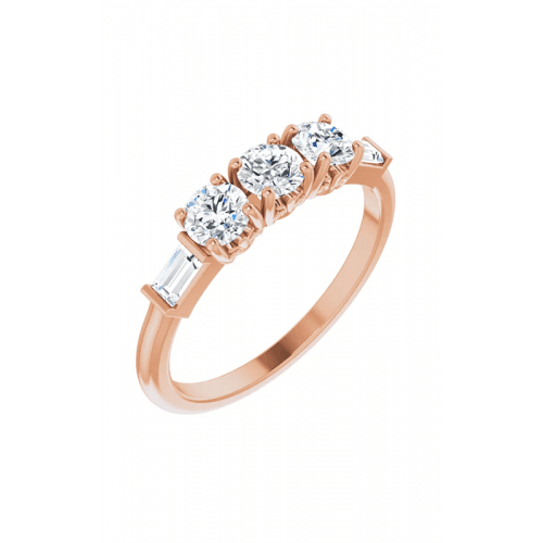 Stuller Three Stones Engagement Ring 126040
