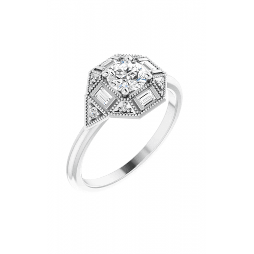 Stuller Accented Engagement Ring 124673
