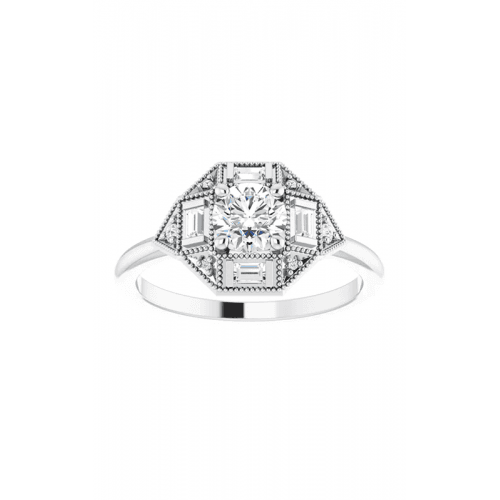 Stuller Accented Engagement Ring 124673