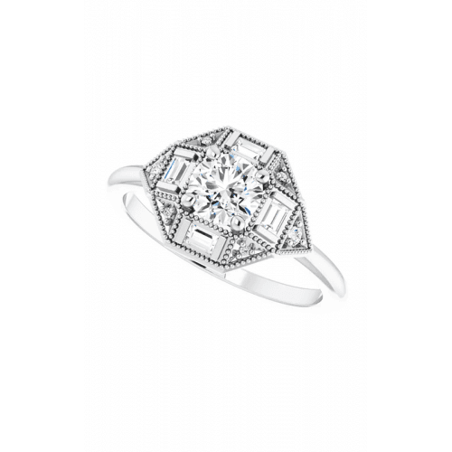 Stuller Accented Engagement Ring 124673