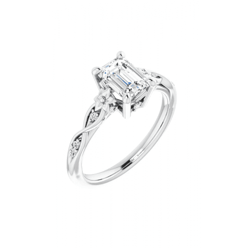Stuller Floral Engagement Ring 124642