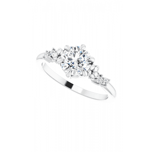 Stuller Floral Engagement Ring 124557