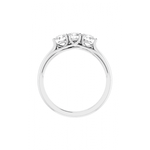 Stuller Three Stones Wedding Band 124052