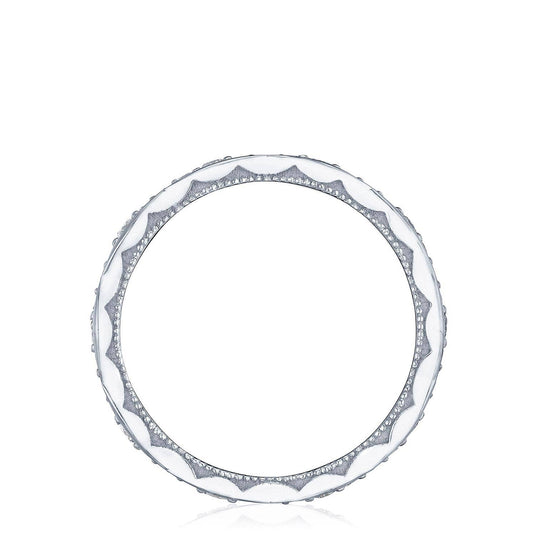 Sculpted Crescent | Marquise Design Wedding Band - 2.5mm 46-25ET